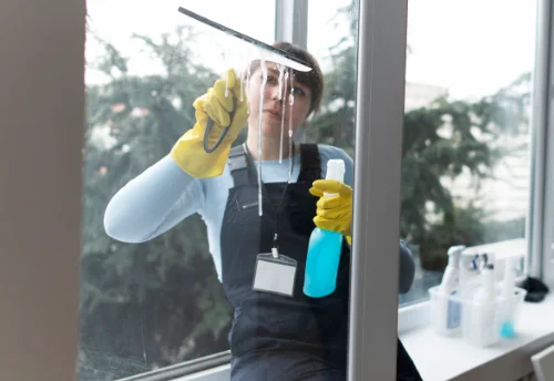 Nettoyage de vitres intérieures et extérieures à Mignerette